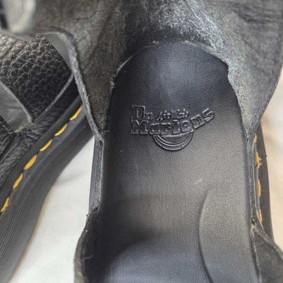 Dr. Martens Clarissa II Quad Platform Sandals Black Leather Size 5US (36EU) - Picture 7 of 13